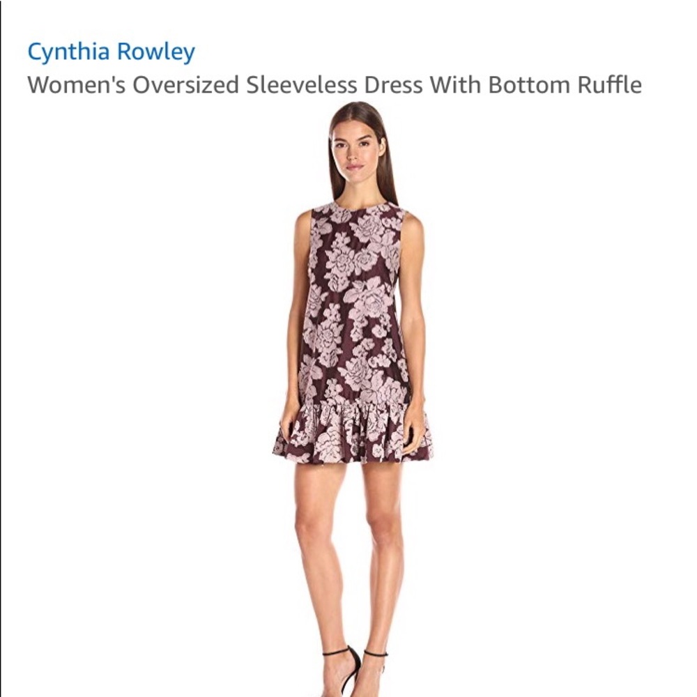 Cynthia Rowley cocktail babydoll style dress